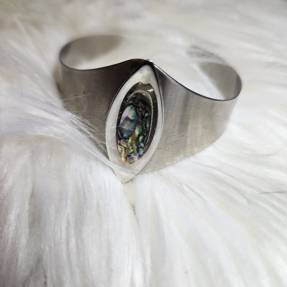 Vintage 825 Silver british mop cuff‎